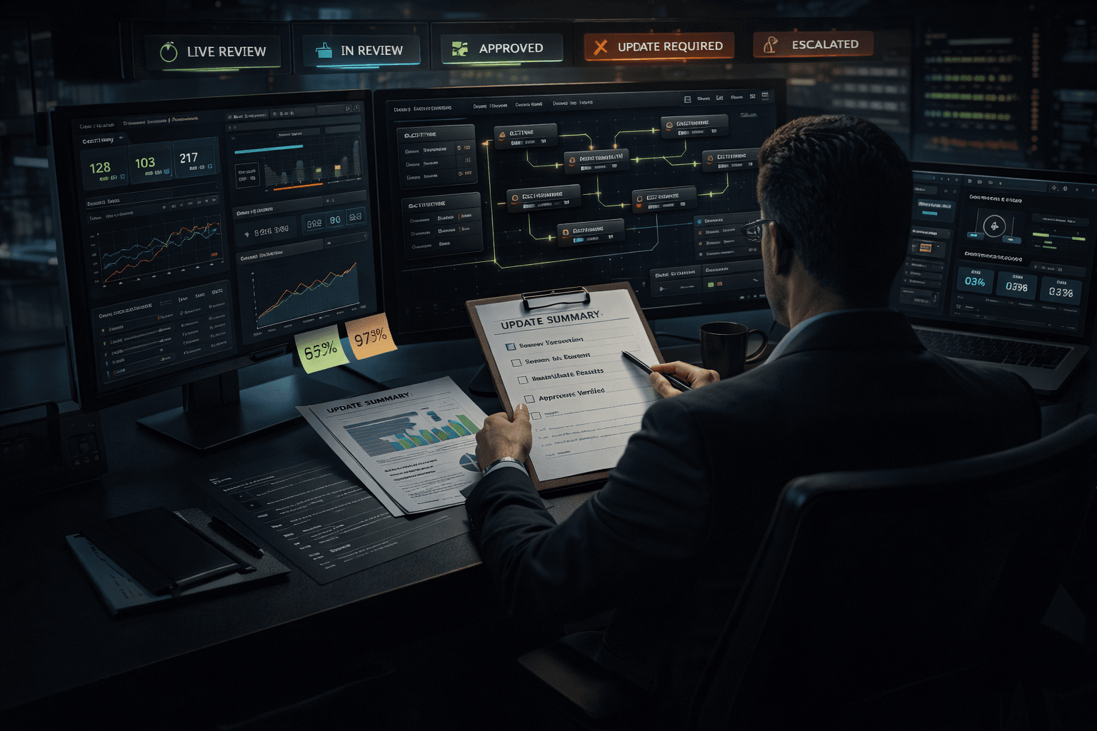 Governança de ponta a ponta